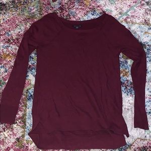 Maroon sweater